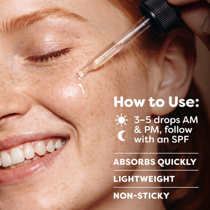 TruSkin Brightening Vitamin C Serum for Face with Hyaluronic Acid, 1 fl oz