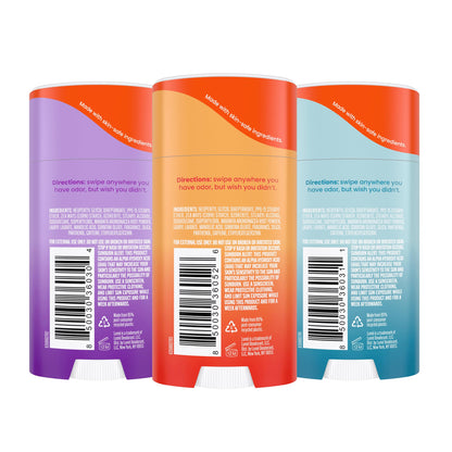Lume Whole Body Deodorant - Solid Stick - 2.6 oz, 2 pk (Soft Powder)
