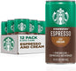 Starbucks Espresso & Cream, 6.5 Fl Oz Cans (Pack of 12)
