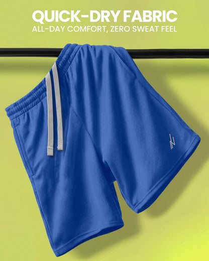 Breathable Mesh Mens Athletic Shorts Loose-Fit Quick Dry Running Gym Shorts