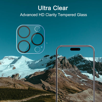 Ailun 3 Pack Camera Lens Protector for iPhone 17 Pro Max, Tempered Glass