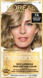 L'Oreal Paris Superior Preference Luminous Fade-Defying Permanent Hair Color, Hair Dye For Up to 9 Weeks of Radiance, Medium Brown 5, 1 Hair Dye Kit
