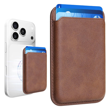 Magnetic Wallet Cell Phone Card Holder for Phone Case with Mag-Safe