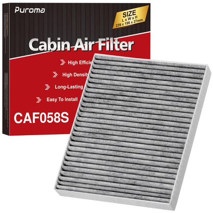 Puroma Cabin Air Filter Activated Carbon for CF11920 CP920 6043C Ford C-Max
