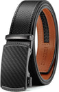 CHAOREN Men's Leather Ratchet Belt - Customizable Fit (35mm)