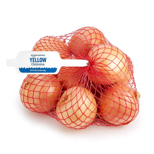 Amazon Grocery, Yellow Onions, 3 Lb