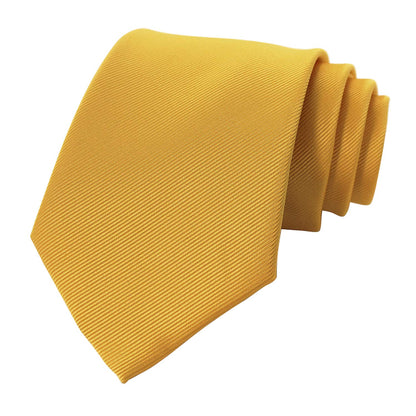 RBOCOTT Solid Color Tie Formal Necktie for Men