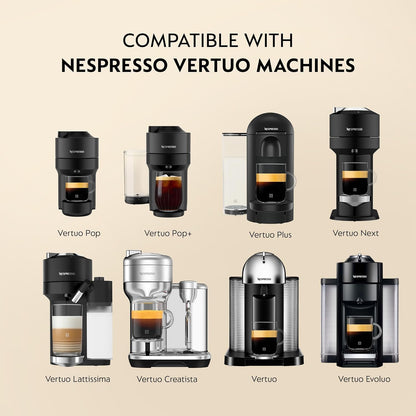 Nespresso Capsules Vertuo, Variety Pack, Medium and Dark Roast Coffee, 30 Count Coffee Pods, Brews 7.8 oz.