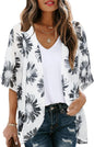 CHICGAL Womens Floral Kimono Cardigan Beach Cover Up Casual Summer Tops