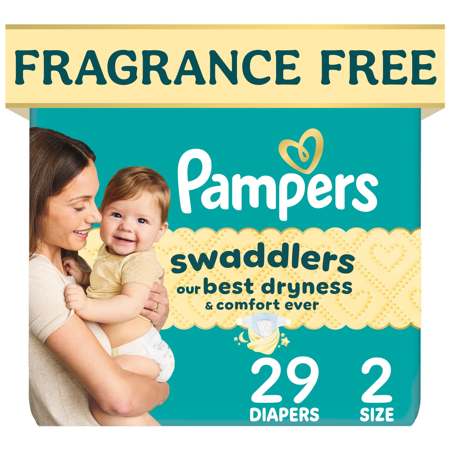 Pampers Swaddlers Baby Diapers, Size 5, 132 Count
