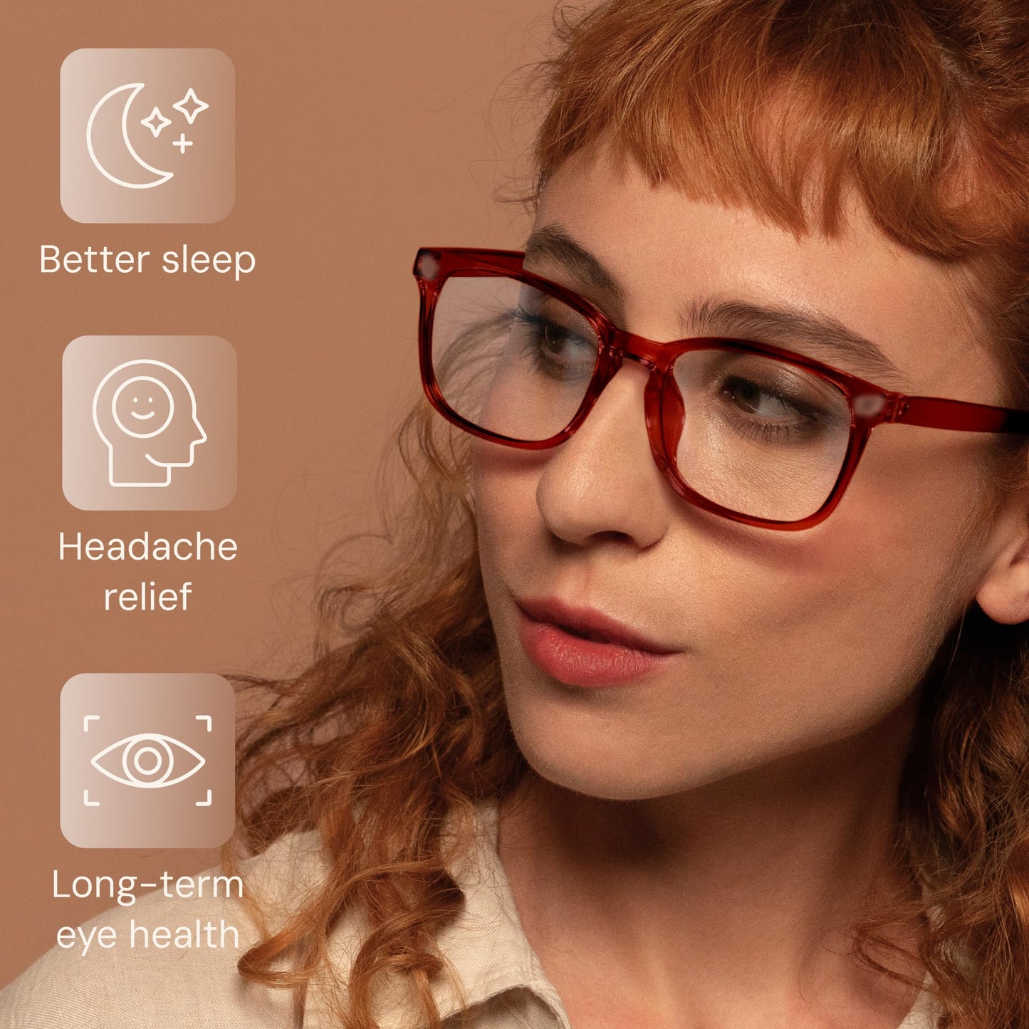 Gaoye Blue Light Glasses for Women - 3 Pack