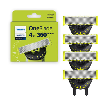 Philips Norelco OneBlade 360 Replacement Blades, 5 Pack