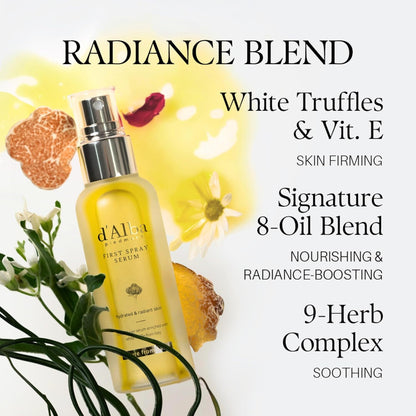 d'alba Piedmont Italian White Truffle First Spray Serum (3.38 fl oz)