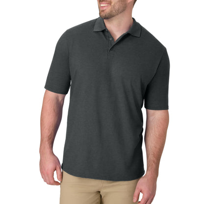 Hanes Men’s X-Temp Short Sleeve Polo Shirt, Midweight Men's Shirt