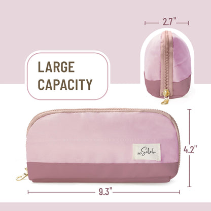 Mr. Pen- Wide-Opening Pencil Case, Triangle Design