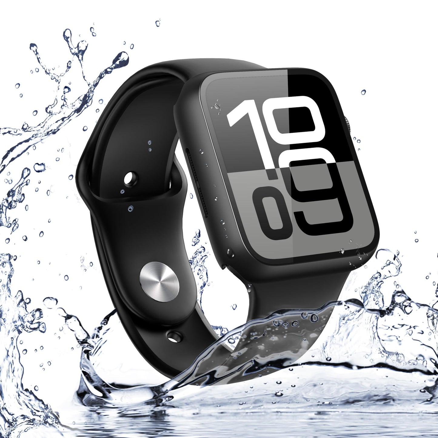 Misxi 2-Pack Waterproof Case for 46mm Apple Watch Series 11/10