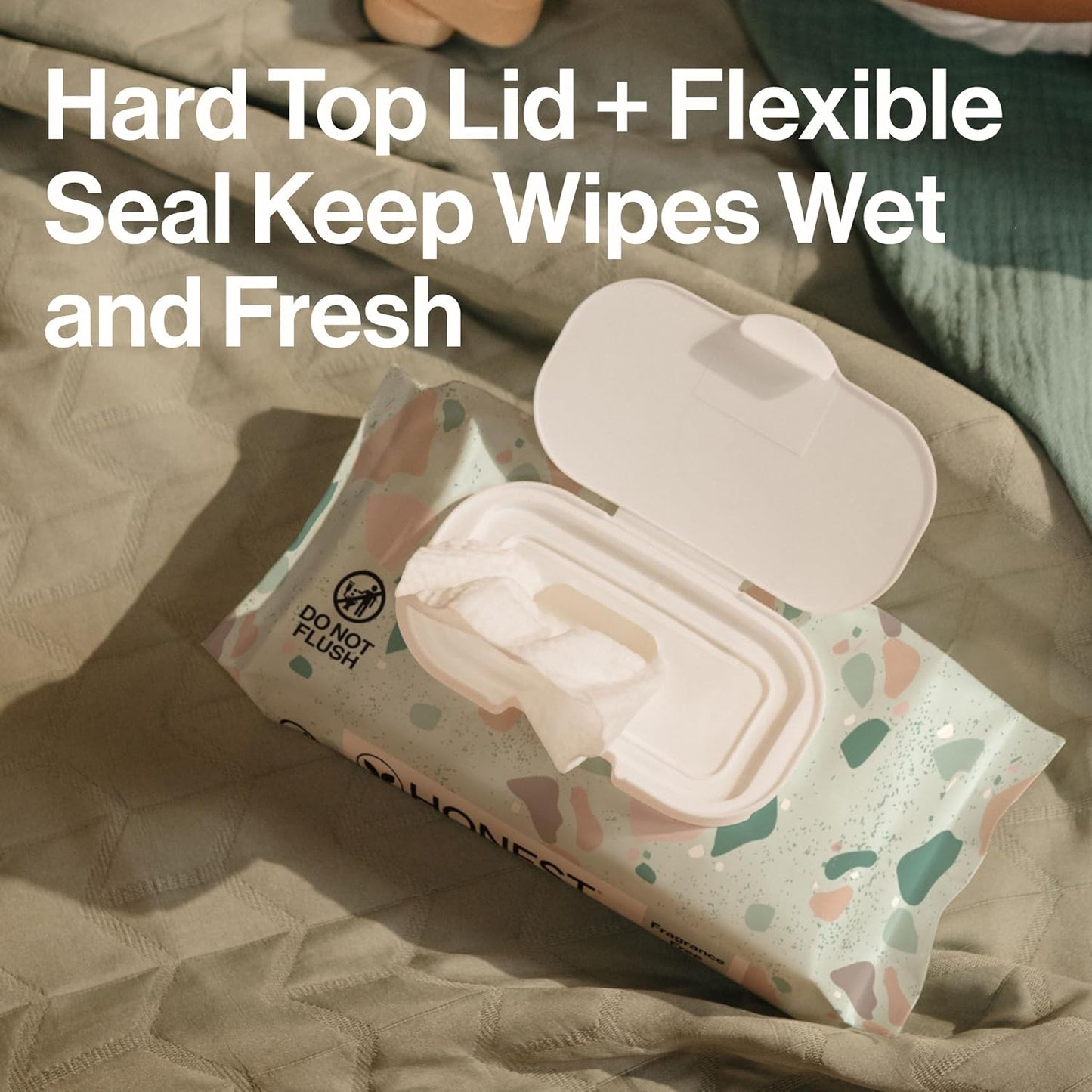 The Honest Company Multi-Use Baby Wipes, Pattern Play, 720 Count