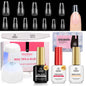 Beetles Soft Gel Nail Tips Short Almond 288pcs in 12 Sizes Etch-X