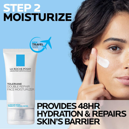 La Roche-Posay Toleriane Hydrating Gentle Facial Cleanser, with Niacinamide