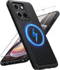 FNTCASE for Google Pixel 10 / Pixel 10 Pro Case: Soft TPU Non Slip Blue