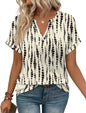 WIHOLL Womens Blouses Spring Tops Short Sleeve Shirts Dressy Casual Summer Vacation Fashion Clothing 2026