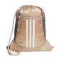 adidas Alliance Sackpack – Drawstring Backpack for Sports, Small Gym Bag, Preloved Teal Green/Black/3, OSFA