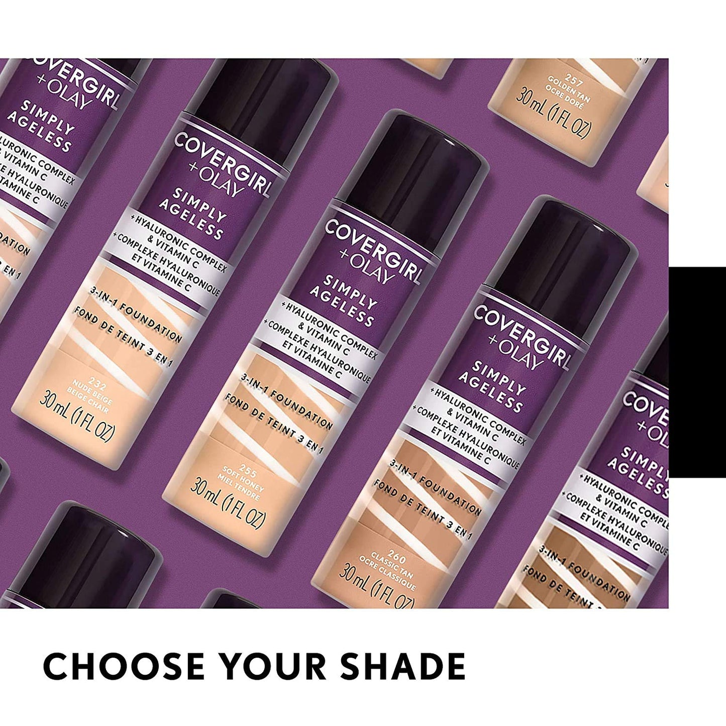 COVERGIRL Simply Ageless 3-in-1 Foundation - 240 Natural Beige