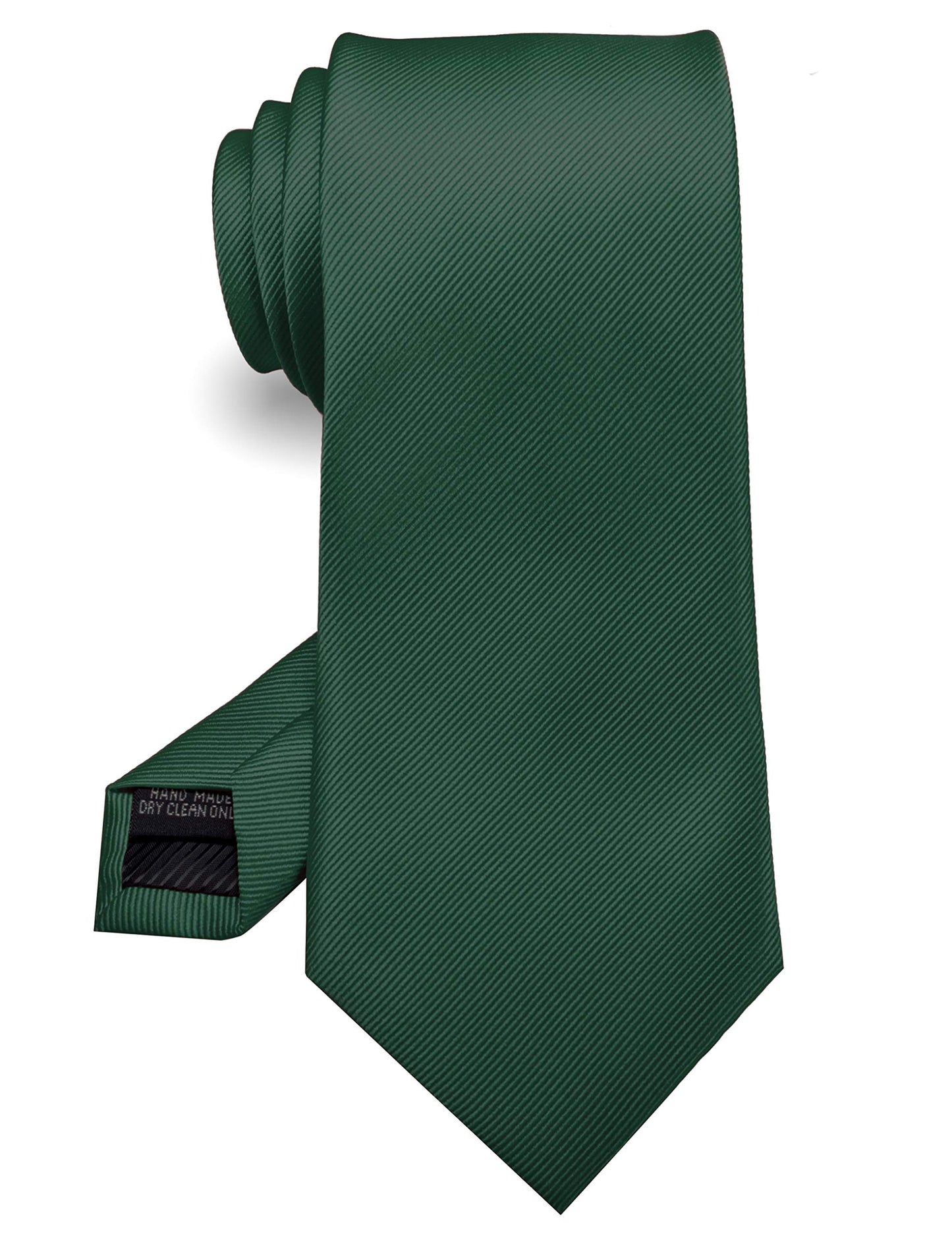 RBOCOTT Solid Color Tie Formal Necktie for Men