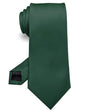 RBOCOTT Solid Color Tie Formal Necktie for Men