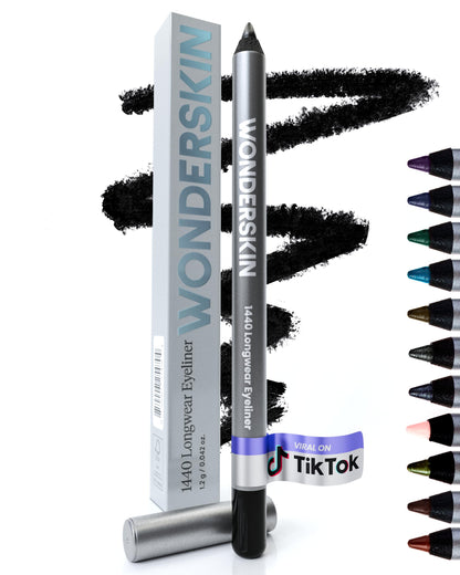 Wonderskin Eyeliner Pencil 1440 Longwear Eyeliner Waterproof & Smudge Proof