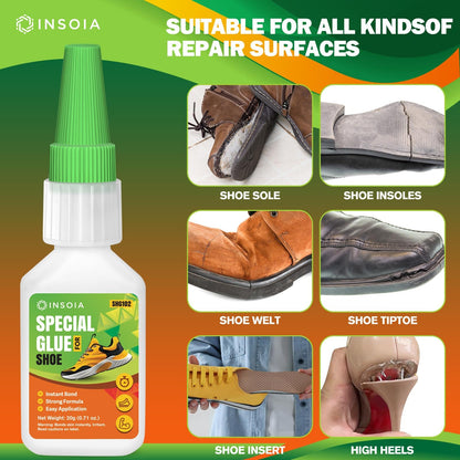 INSOIA Super Medium CA Glue, 20g, Strong Bond, with Precision Tips