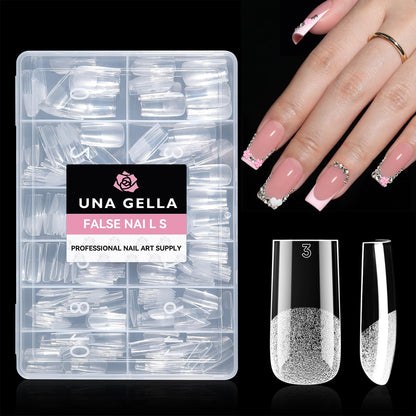 UNA GELLA 15g Nail Glue for Press On Nails with 20ml Nail Glue Remover Kit