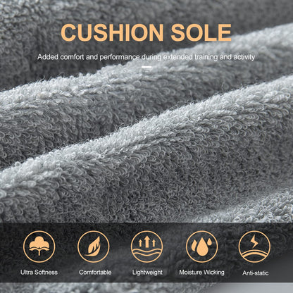 CS CELERSPORT 6 Pairs Ankle Athletic Running Socks Low Cut Sports Tab Socks for Men and Women