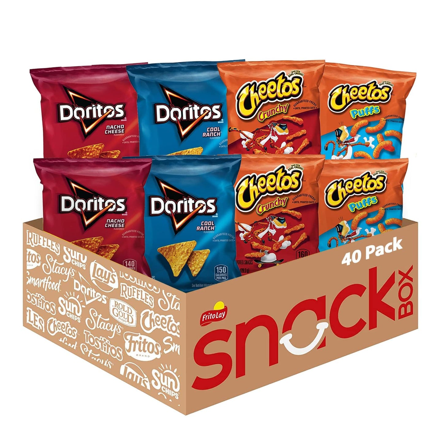 Frito-Lay Fun Times Mix Variety Pack, 40 Count