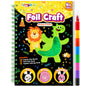 FUNNYB&G Foil Art Craft Kit for Kids, Sparkly Birthday Gift Toy for Boys