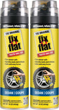 Fix-A-Flat Tire Repair, 16 oz, 2-Pack | Emergency Use | Eco-Friendly Formula | For Standard Tires | Universal Fit