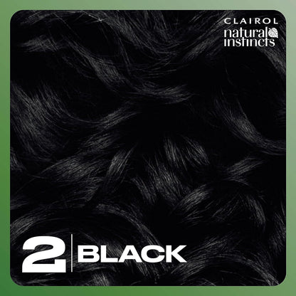 Clairol Natural Instincts Demi-Permanent Hair Dye, 4 Dark Brown | 1 Pack