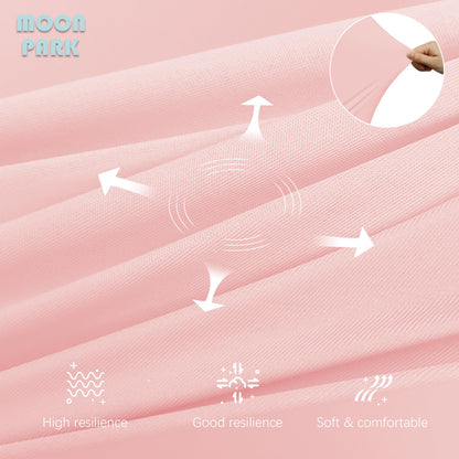 MOON PARK Pregnancy Pillows for Sleeping - U Shaped Full Body Maternity Pillow with Removable Cover - Support for Back, Legs, Belly, HIPS - 65 Inch - Aquamarine