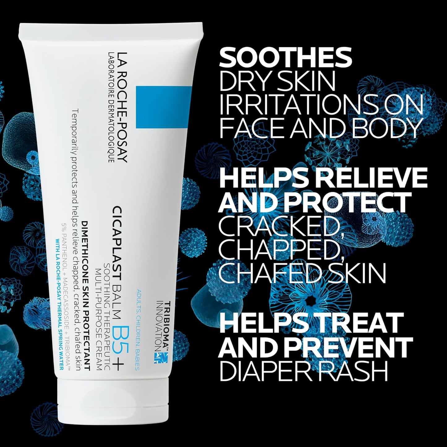La Roche-Posay Cicaplast Balm B5, Barrier Repair Cream for Dry Skin