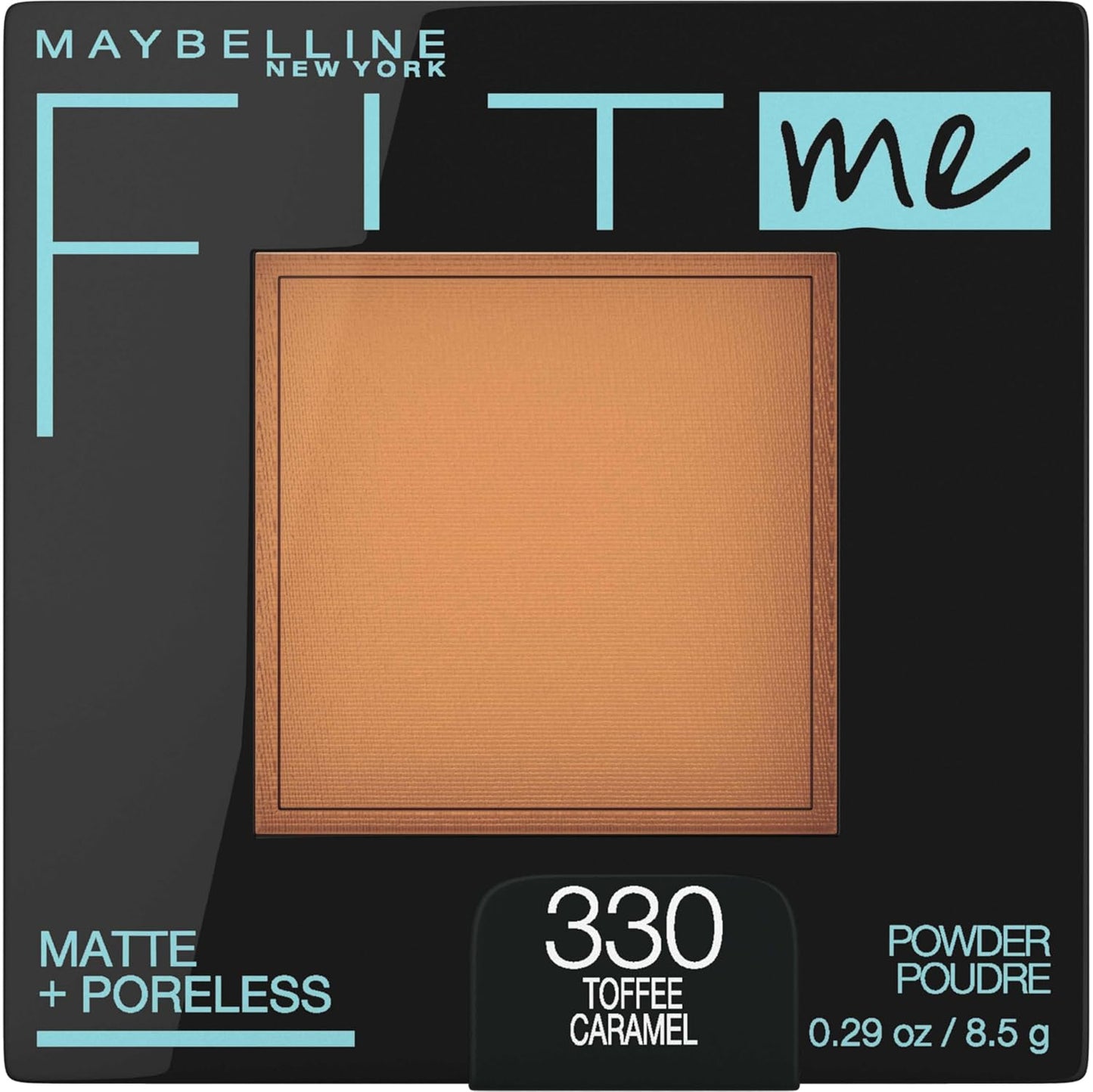 Maybelline Fit Me Matte + Poreless Pressed Face Powder Makeup & Setting Powder, Buff Beige, 1 Count