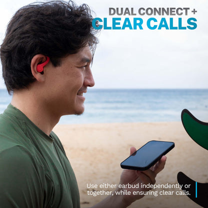 JLab, Go Sport+, True Wireless Workout Earbuds, Bluetooth Sport Earbuds, Clear Calling, Graphite