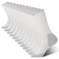 BAMBOO COOL Men's Crew Socks Athletic Cushioned Moisture Wicking 6 Pairs