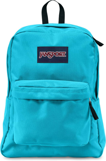 JanSport SuperBreak One Backpack - Durable, Lightweight Bookbag with 1 Main Compartment, Front Utility Pocket with Built-in Organizer - Premium Backpack, Bad Bows