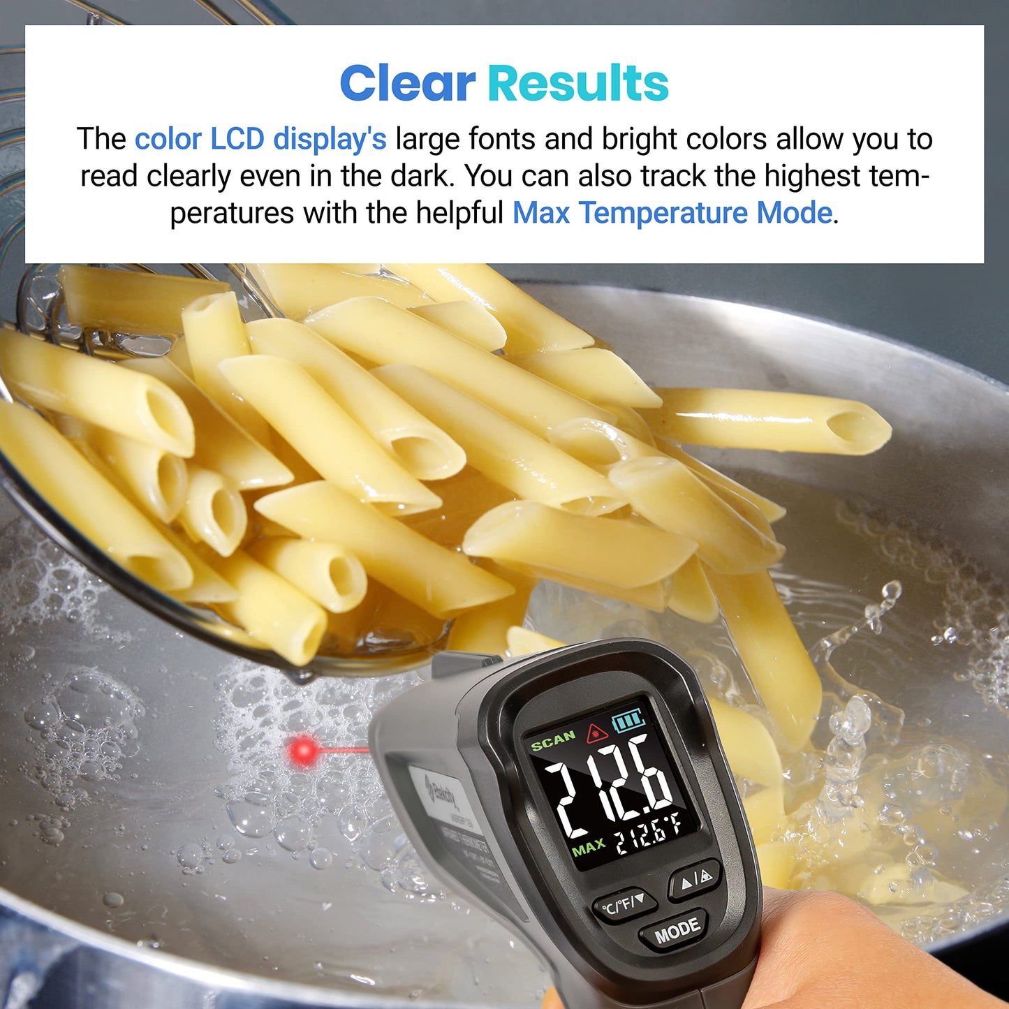 Etekcity Infrared Thermometer Laser Temperature Gun 774