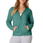 Hanes Women's EcoSmart Fleece Sweatshirt for Women, Soft Midweight - Full-Zip Hoodie, Sweatshirt, or 1/4 Zip