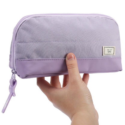 Mr. Pen- Wide-Opening Pencil Case, Triangle Design
