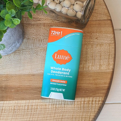 Lume Whole Body Deodorant - Solid Stick - 2.6 oz, 2 pk (Soft Powder)