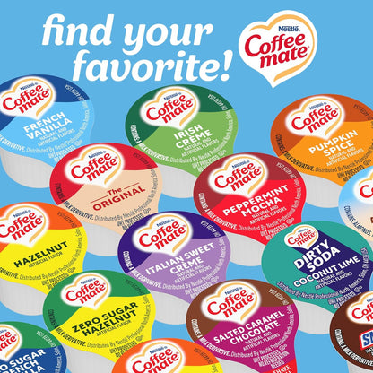 Nestle Coffee mate Original Non-Dairy Creamer Singles, 0.375 oz, 180-Pack