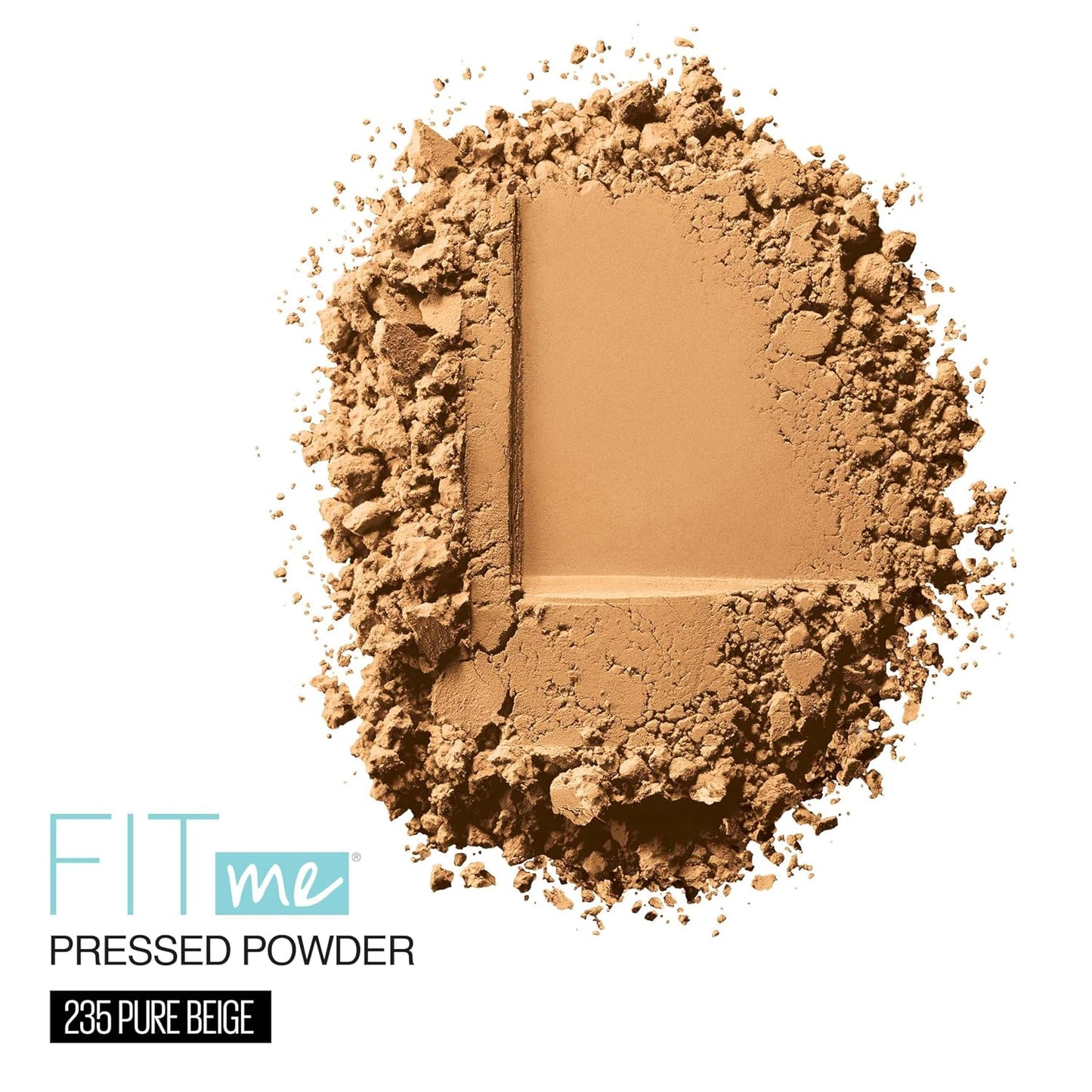 Maybelline Fit Me Matte + Poreless Pressed Face Powder Makeup & Setting Powder, Buff Beige, 1 Count