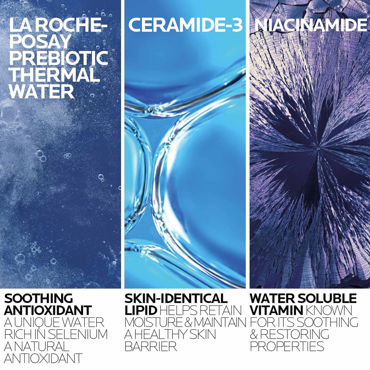 La Roche-Posay Toleriane Hydrating Gentle Facial Cleanser, with Niacinamide